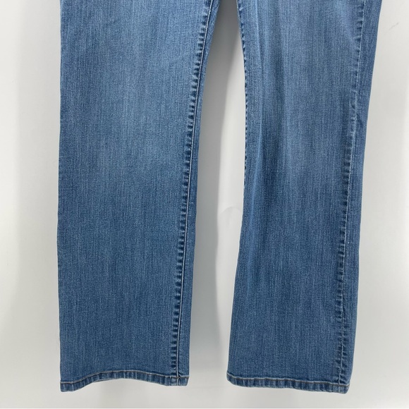 Chaps Womens Daniella Curvy Fit Jeans Blue Denim Cotton Blend 14 - Picture 3 of 7